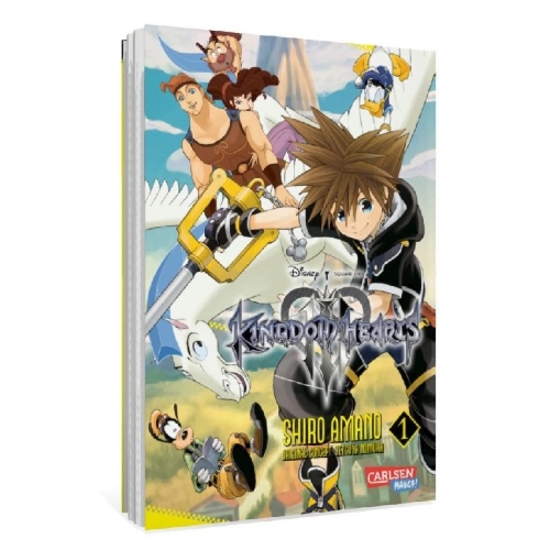 Buchcover und Innenansicht für das Buch: Kingdom Hearts III