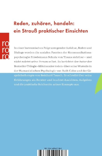 Buchcover und Innenansicht für das Buch: Klarkommen mit sich selbst und anderen: Kommunikation und soziale Kompetenz