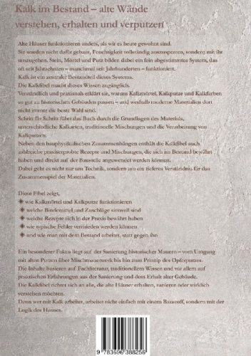 Buchcover und Innenansicht für das Buch: Die Kalkfibel