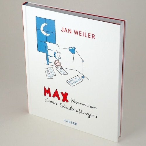 Buchcover und Innenansicht für das Buch: Max - Memoiren eines Schulanfängers
