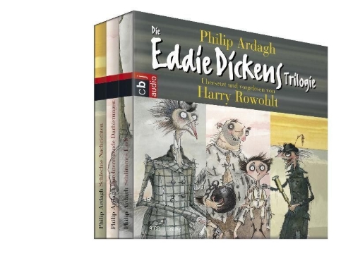 Buchcover und Innenansicht für das Buch: Die Eddie Dickens Trilogie
