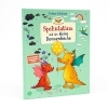 Buchcover und Innenansicht für das Buch: Spekulatius der Weihnachtsdrache. Spekulatius und der kleine Donnerdrache
