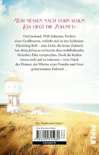 Buchcover und Innenansicht für das Buch: Der Nordseehof - Als wir träumen durften