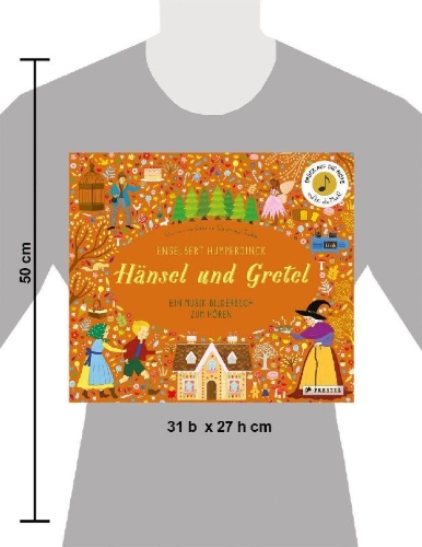 Buchcover und Innenansicht für das Buch: Engelbert Humperdinck. Hänsel und Gretel