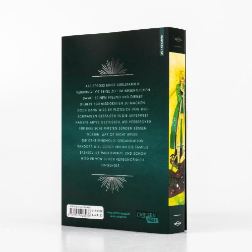 Buchcover und Innenansicht für das Buch: Pandora Hearts