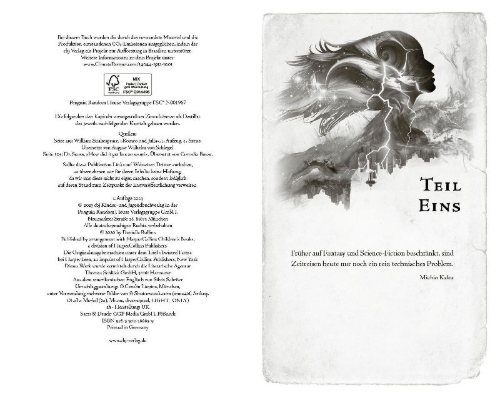 Buchcover und Innenansicht für das Buch: Dark Stars #2 - Twisted Fates