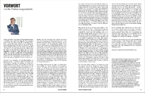 Buchcover und Innenansicht für das Buch: Deutsche Standards - Marken des Jahrhunderts 2022