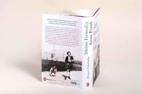 Buchcover und Innenansicht für das Buch: MY FRIEND ANNE FRANK