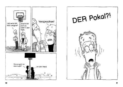 Buchcover und Innenansicht für das Buch: Mega dumm gelaufen