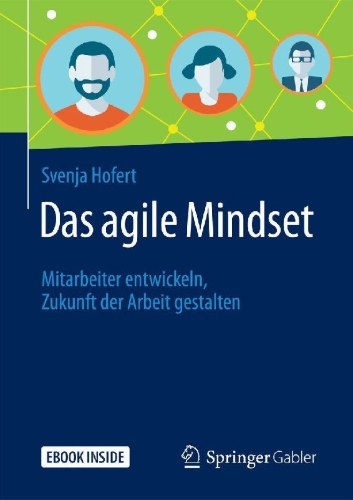 Buchcover und Innenansicht für das Buch: Das agile Mindset