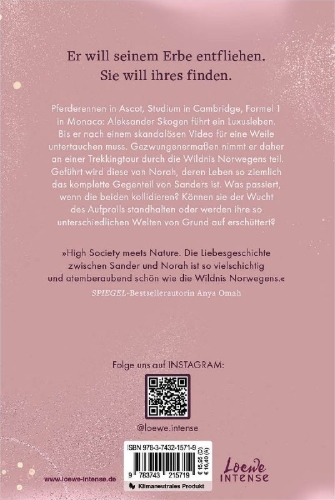 Buchcover und Innenansicht für das Buch: Skogen Dynasty (Crumbling Hearts, Band 1)