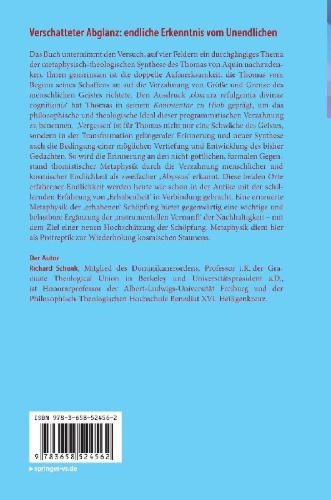 Buchcover und Innenansicht für das Buch: Verschatteter Abglanz: endliche Erkenntnis vom Unendlichen