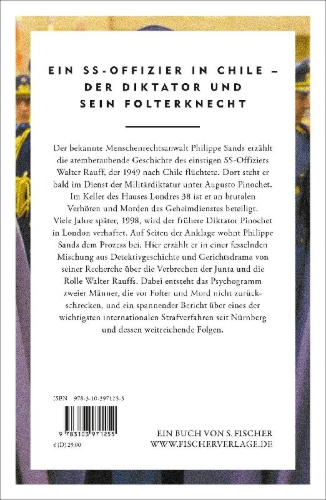Buchcover und Innenansicht für das Buch: 38 Londres Street. On Impunity, Pinochet in England and a Nazi in Patagonia