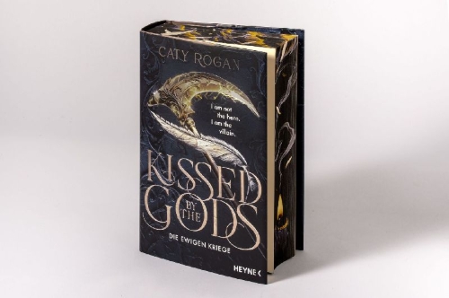 Buchcover und Innenansicht für das Buch: Kissed by the Gods - The Eternal Wars Book 1