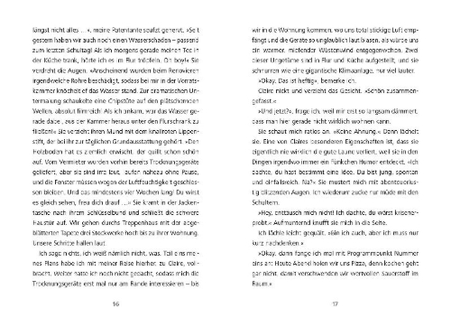 Buchcover und Innenansicht für das Buch: Blaue Zitronen - Der Sommer, als alles anders wurde