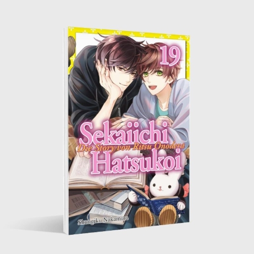 Buchcover und Innenansicht für das Buch: Sekaiichi Hatsukoi