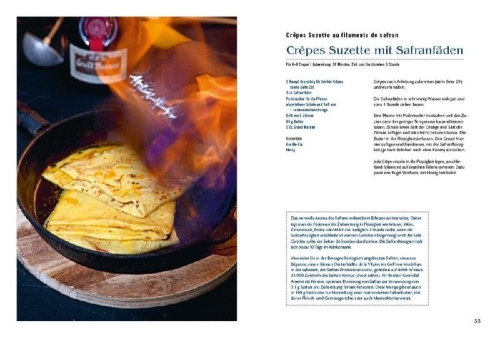 Buchcover und Innenansicht für das Buch: Bretagne - Das Kochbuch