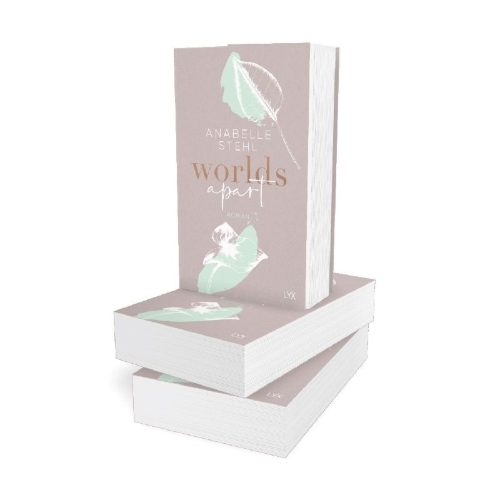 Buchcover und Innenansicht für das Buch: Worlds Apart