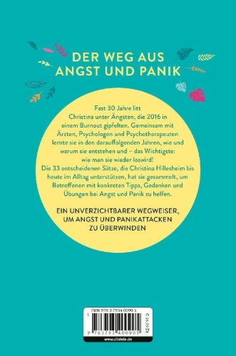 Buchcover und Innenansicht für das Buch: Sag deiner Angst, sie kann gehen!