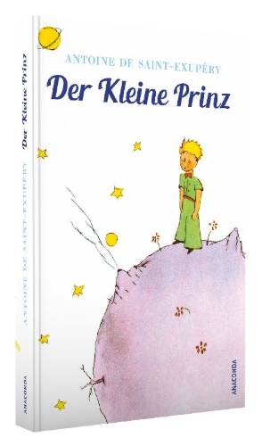 Buchcover und Innenansicht für das Buch: Der Kleine Prinz (Mit den farbigen Zeichnungen des Verfassers)