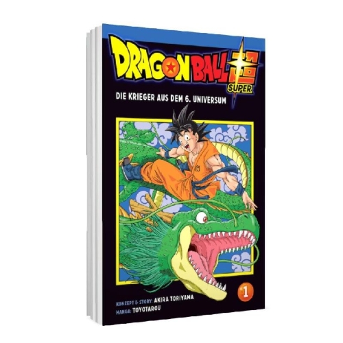 Buchcover und Innenansicht für das Buch: Dragon Ball Super