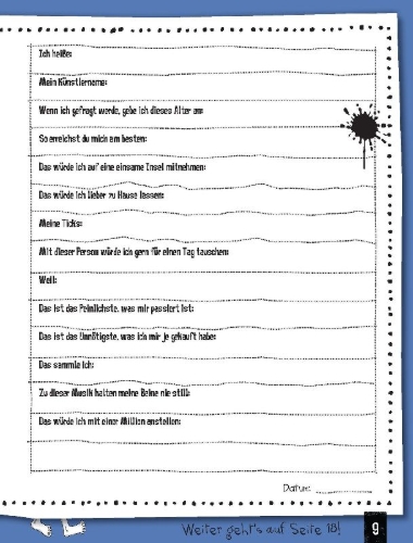 Buchcover und Innenansicht für das Buch: Freunde - Das besondere Erinnerungsalbum