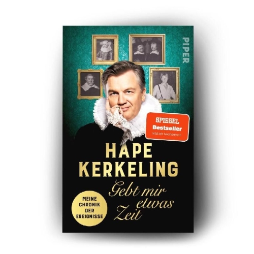 Buchcover und Innenansicht für das Buch: Gebt mir etwas Zeit