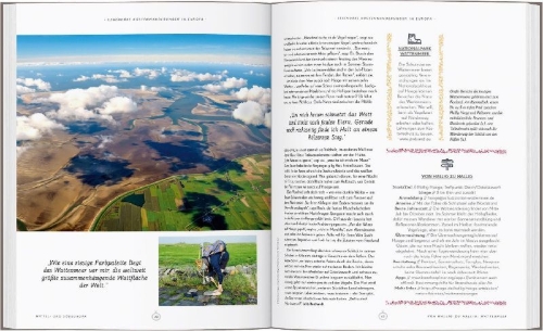 Buchcover und Innenansicht für das Buch: LONELY PLANET Bildband Legendäre Küstenwanderungen in Europa