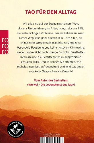 Buchcover und Innenansicht für das Buch: Lass dich vom Tao leben