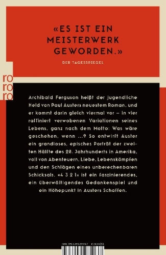 Buchcover und Innenansicht für das Buch: 4 3 2 1