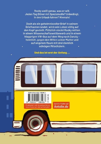 Buchcover und Innenansicht für das Buch: Rocky Winterfeld