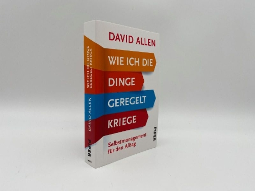 Buchcover und Innenansicht für das Buch: Getting things done