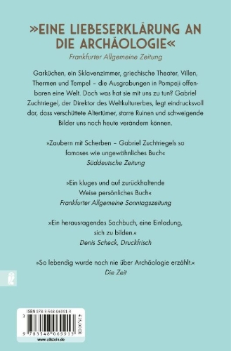 Buchcover und Innenansicht für das Buch: Vom Zauber des Untergangs