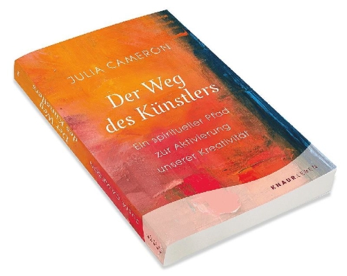 Buchcover und Innenansicht für das Buch: Der Weg des Künstlers