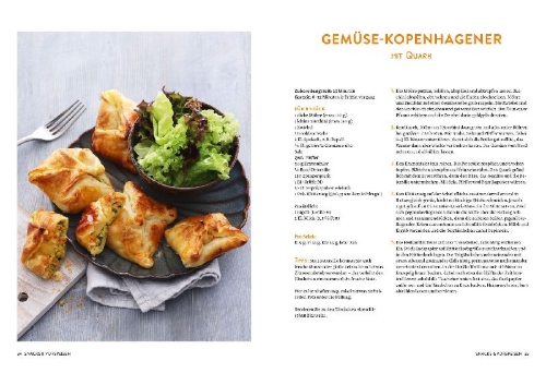 Buchcover und Innenansicht für das Buch: Heißluftfritteuse vegetarisch