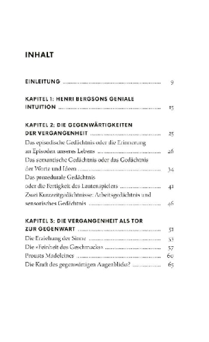 Buchcover und Innenansicht für das Buch: Vivre avec son passé