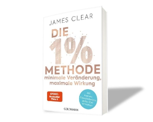 Buchcover und Innenansicht für das Buch: Atomic Habits: Tiny Changes, Remarkable Results