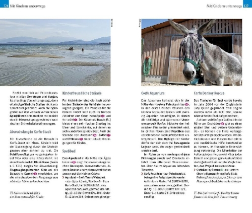 Buchcover und Innenansicht für das Buch: Reise Know-How InselTrip Korfu