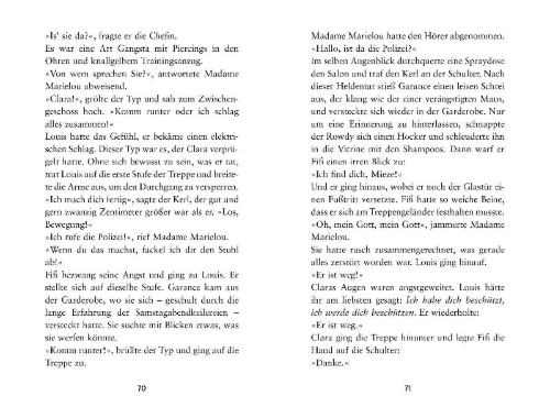 Buchcover und Innenansicht für das Buch: Maité Coiffure