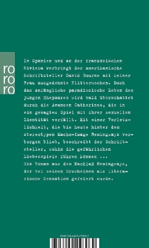 Buchcover und Innenansicht für das Buch: Der Garten Eden