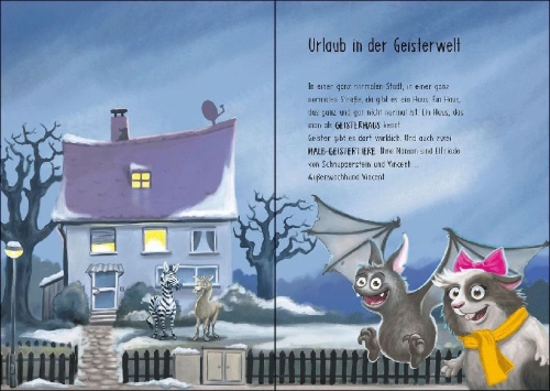 Buchcover und Innenansicht für das Buch: Vincent jagt das Phantom (Band 5)