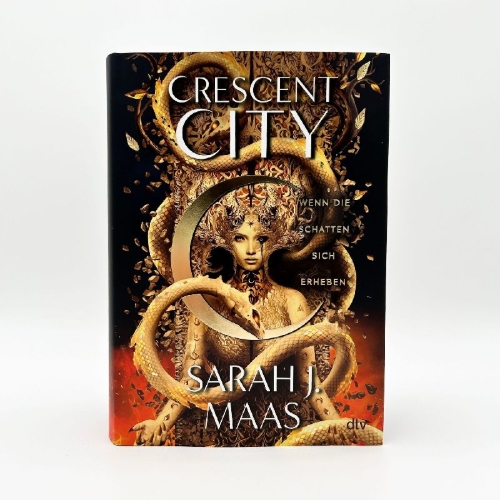 Buchcover und Innenansicht für das Buch: Crescent City - House of Flame and Shadow