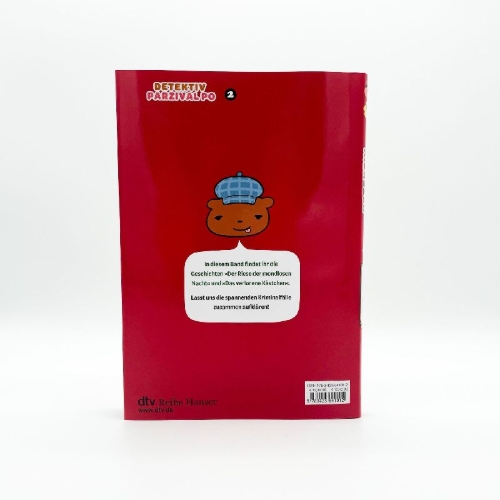 Buchcover und Innenansicht für das Buch: Detektiv Parzival Po (2) - Der Riese der mondlosen Nacht