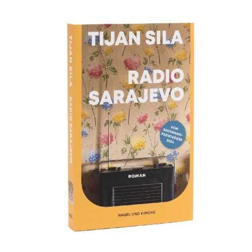 Buchcover und Innenansicht für das Buch: Radio Sarajevo