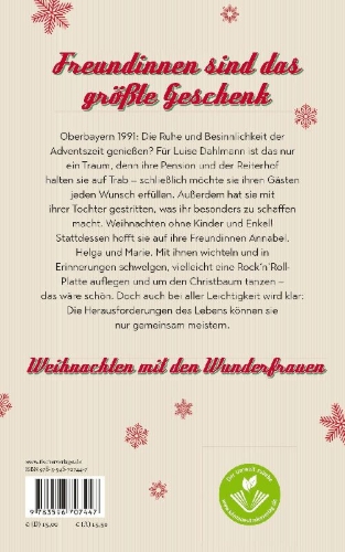 Buchcover und Innenansicht für das Buch: Die Wunderfrauen