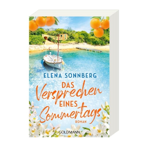 Buchcover und Innenansicht für das Buch: Das Versprechen eines Sommertags