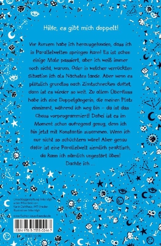 Buchcover und Innenansicht für das Buch: Zimt und zurück