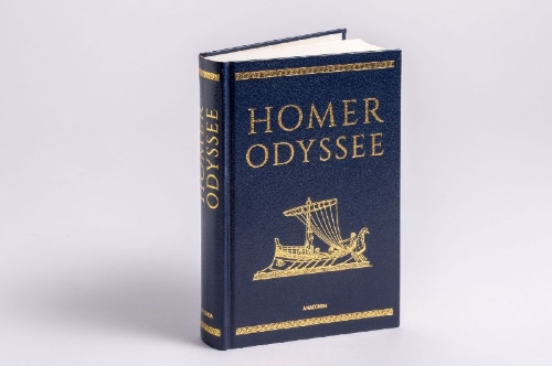 Buchcover und Innenansicht für das Buch: Homers Odüßee
