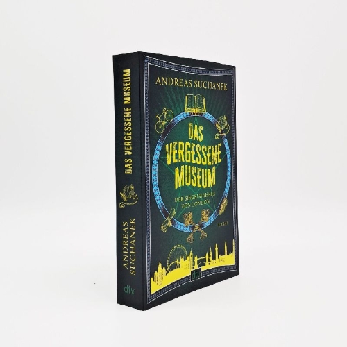 Buchcover und Innenansicht für das Buch: Das vergessene Museum