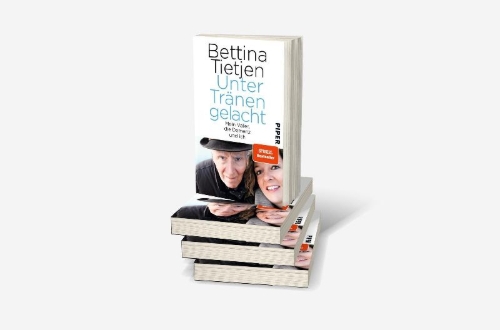 Buchcover und Innenansicht für das Buch: Unter Tränen gelacht